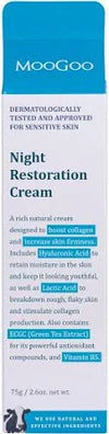 MOOGOO NIGHT RESTORATION CREAM 75G