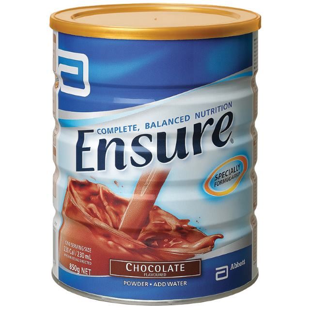 Ensure Powder Chocolate 850gm Can – Creelman's Pharmacy